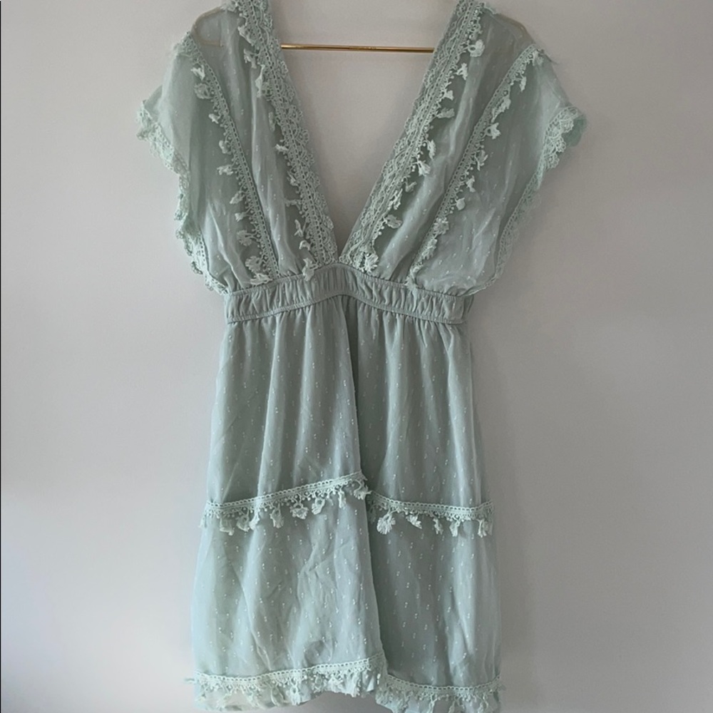 Mint dress